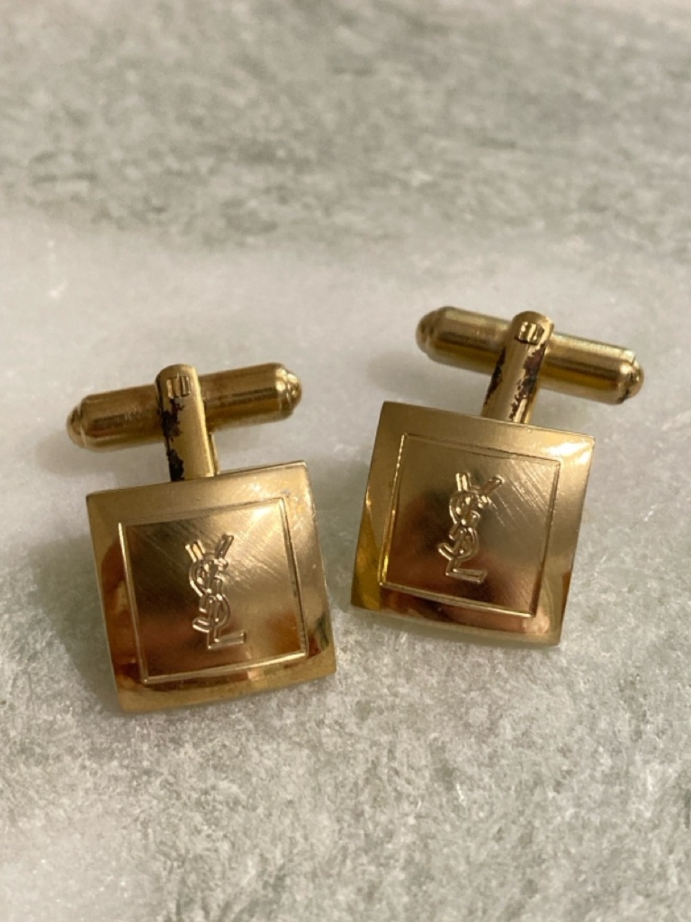 Vintage YSL Cuff Links